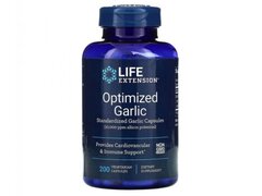 Optimized Garlic Extract - Usturoi Extract 200 Capsule, Life Extension